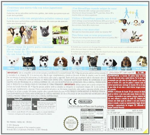 Nintendo 3DS Nintendogs + Gatos: Bulldog