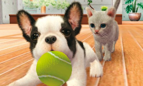 Nintendo 3DS Nintendogs + Gatos: Bulldog