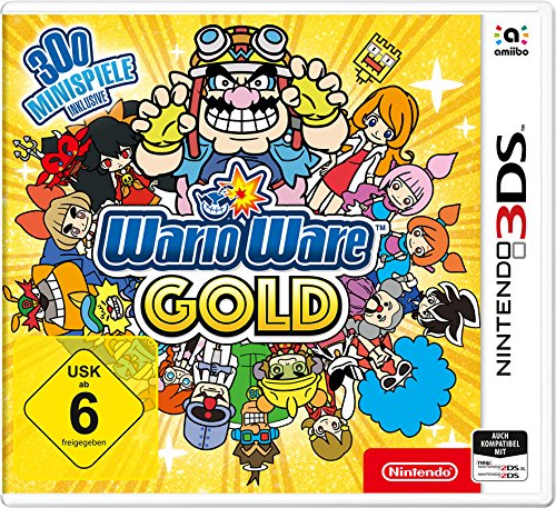 Nintendo 3DS Wario Ware oro