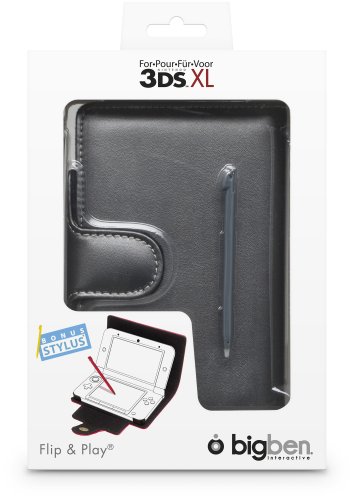 Nintendo 3DS XL - Funda protectora - modelo surtido: color negro, gris, azul, rojo, rosa [Importación alemana]