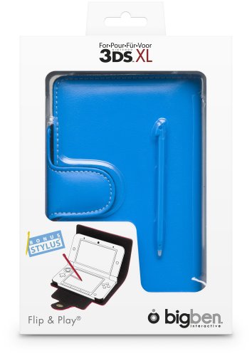 Nintendo 3DS XL - Funda protectora - modelo surtido: color negro, gris, azul, rojo, rosa [Importación alemana]