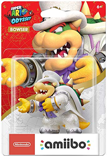 Nintendo - Colección Super Mario, Figurina Amiibo Bowser Odyssey