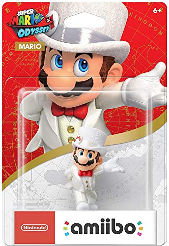 Nintendo - Colección Super Mario, Figurina Amiibo Mario Odyssey