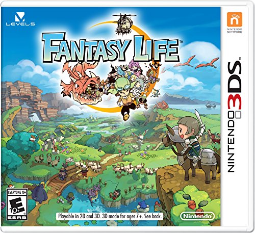 Nintendo Fantasy Life - Juego (Nintendo 3DS, RPG (juego de rol), E10 + (Everyone 10 +))