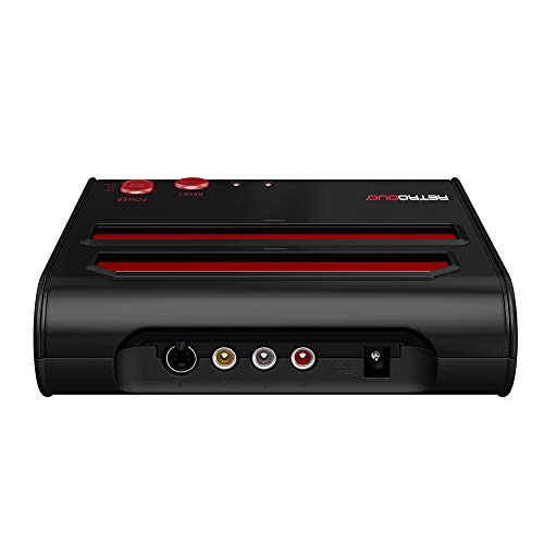 Nintendo NES, Super NES - Consola Retroduo Snes-Nes, Color Rojo Y Negro + 2 Mandos