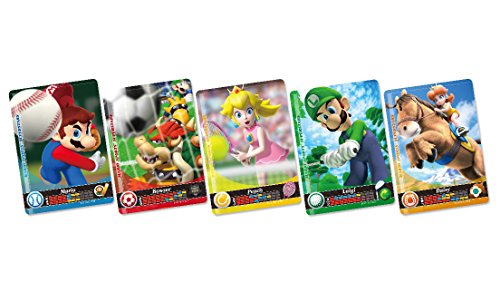 Nintendo - Pack De 5 Tarjetas Amiibo Mario Sports Superstars