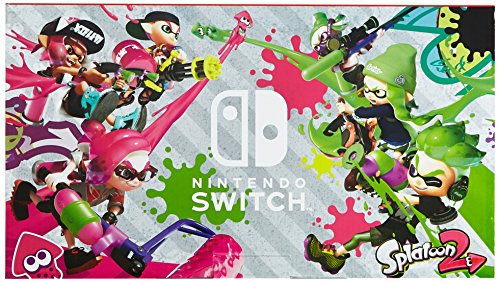 Nintendo Switch - Consola color Azul Neón/Rojo Neón + Splatoon 2 (Contiene código de descarga) Edición limitada