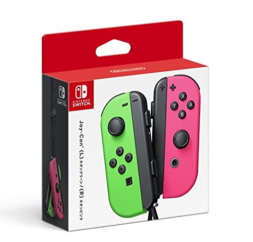 Nintendo Switch Joy-Con Controller Set Verde, Rosa Gamepad Nintendo Switch - Volante/mando (Gamepad, Nintendo Switch, Analógico/Digital, D-pad, Hogar, Inalámbrico, Bluetooth)
