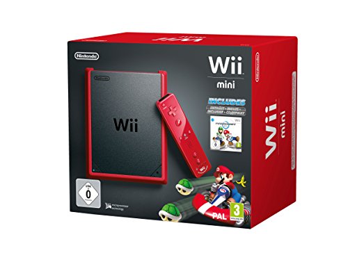 Nintendo Wii Mini Roja con Mario Kart [Importación Alemana]