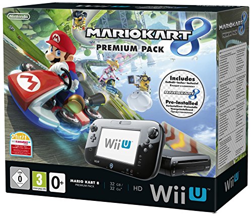 Nintendo Wii U 32GB Premium Pack With Mario Kart 8 [Importación Inglesa]