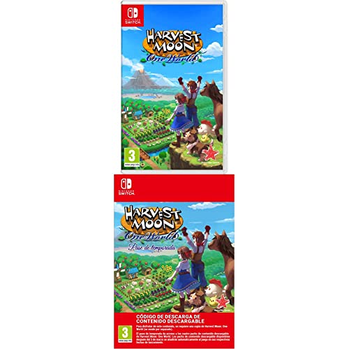 NintendoHarvest Moon One World + Harvest Moon Un Mundo Único Pase de temporada | Switch - Código de descarga