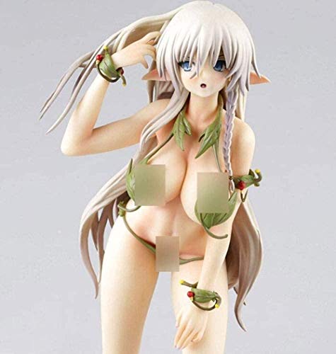 No Arms Alleyne Green Leaf Dress Up Modelo PVC Juego de Dibujos Animados Personaje Estatua Coleccionables Anime Fans Figura de Regalo Escultura Decoración de Juguete
