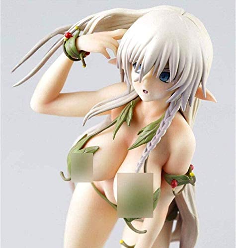 No Arms Alleyne Green Leaf Dress Up Modelo PVC Juego de Dibujos Animados Personaje Estatua Coleccionables Anime Fans Figura de Regalo Escultura Decoración de Juguete