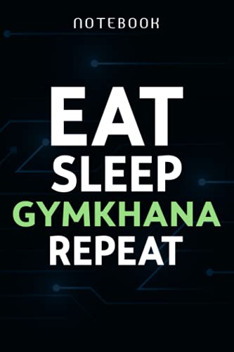 No Eat Sleep Repeat Just Gymkhana Motorsport Meme Notebook Planner: Work List,Travel Journal, Lesson, Tax, Financial, Homeschool, Travelers Notebook