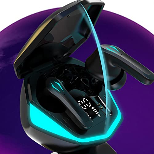 Noise Cancellation Wireless Earbuds One Touch Headset Stereo Headphones Wireless Headset Long Transmission Distance Wireless Headset with Microphone for Phone Computer Laptop USB Adapter Desk Phone