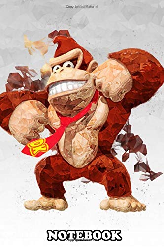 Notebook: Donkey Kong , Journal for Writing, College Ruled Size 6" x 9", 110 Pages