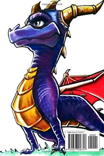 Notebook: Illustration Of Spyro , Journal for Writing, College Ruled Size 6" x 9", 110 Pages
