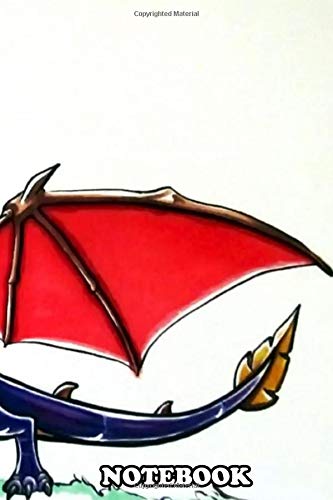Notebook: Illustration Of Spyro , Journal for Writing, College Ruled Size 6" x 9", 110 Pages
