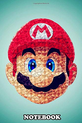 Notebook: Mario , Journal for Writing, College Ruled Size 6" x 9", 110 Pages