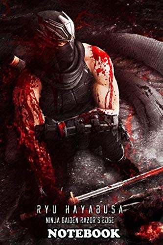Notebook: Ninja Gaiden Razors Edge , Journal for Writing, College Ruled Size 6" x 9", 110 Pages