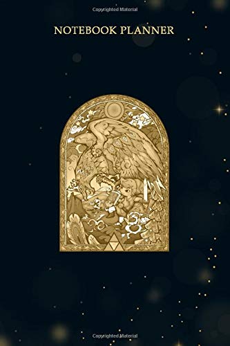 Notebook Planner Womens Legend of Zelda Wind Waker Kargaroc Glass: Work List, 6x9 inch, Budget, Personal Budget, To Do List, Over 100 Pages, To Do, Planner