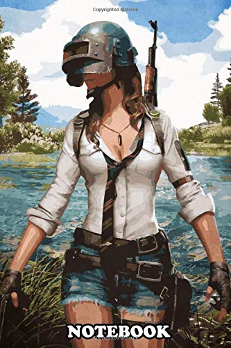 Notebook: Pubg , Journal for Writing, College Ruled Size 6" x 9", 110 Pages