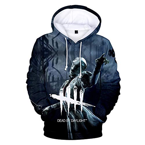 N/P Otoño/Invierno Unisex Dead by Daylight Ropa para niños Adultos Sudadera 3D Impresión en Color Pullover Hombres/Mujeres Suéter Casual Pareja S-XXXL