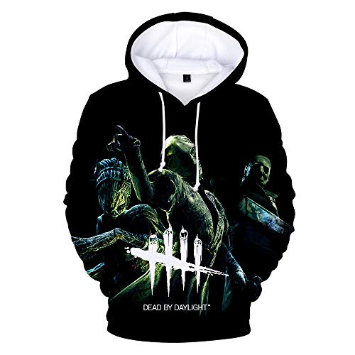 N/P Otoño/Invierno Unisex Dead by Daylight Ropa para niños Adultos Sudadera 3D Impresión en Color Pullover Hombres/Mujeres Suéter Casual Pareja S-XXXL