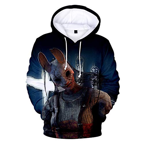 N/P Otoño/Invierno Unisex Dead by Daylight Ropa para niños Adultos Sudadera 3D Impresión en Color Pullover Hombres/Mujeres Suéter Casual Pareja S-XXXL