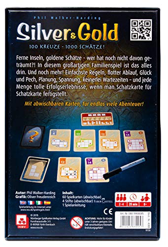 NSV - 4088 – Silver & Gold – Juego de Cartas