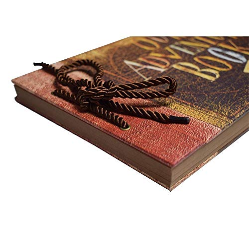 Nuestro libro de aventuras Pixar hecho a mano DIY álbum de recortes familiar, retro álbum, álbum de recortes de aniversario