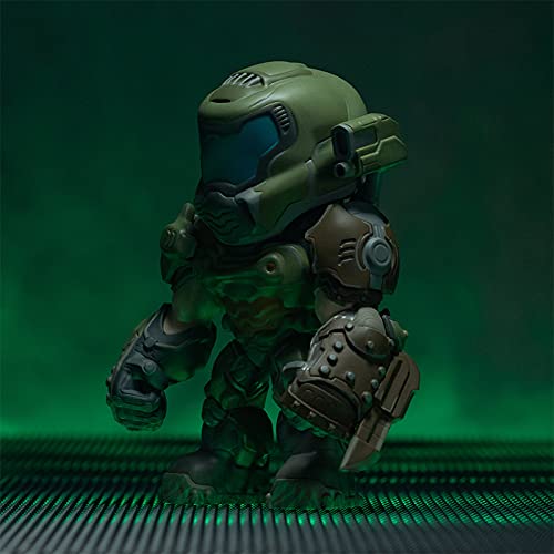 numskull Doom Slayer Doom Eternal In-Game - Figura de Juguete Coleccionable - Producto Oficial Doom - Edición Limitada (NS2772)
