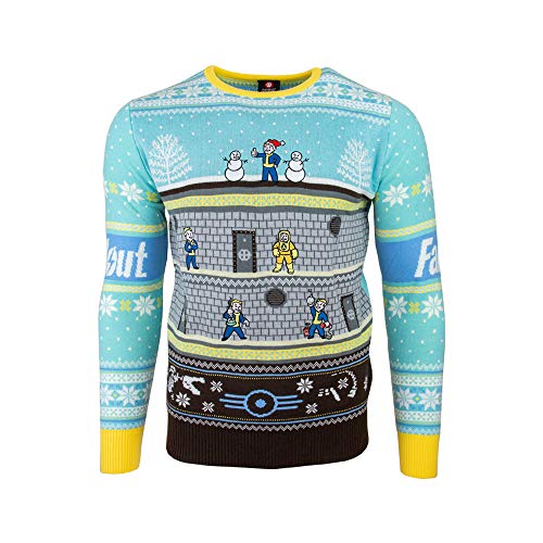 numskull Fallout 76 Suéter, Multicolor, S Unisex Adulto