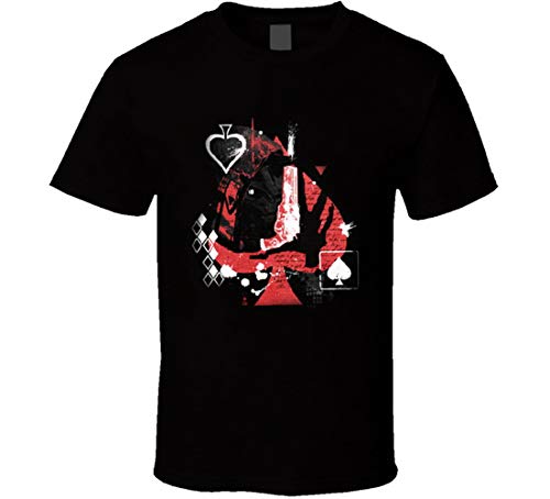 N/Y Ace of Spades Quest Destiny 2 - Camiseta de ventilador Geek con código de videojuegos, color negro, Negro, 3XL