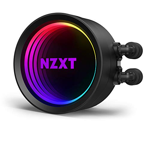 NZXT Kraken X63 Gen 3 280 mm - RL-KRX63-01 - Refrigerador Líquido de CPU AIO RGB - Diseño de Espejo Giratorio Infinito - Alimentado por CAM V4 - Ventiladores de Radiador Aer P 140 mm (2 Incluidos)