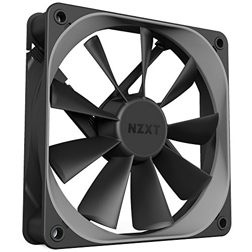 Nzxt - Ventilador Ordenador Simple De 120Mm Silencioso (Rf-Af120-B1), Negro