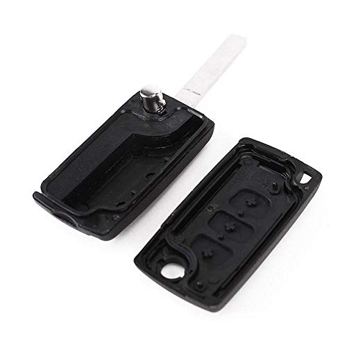 OBEST Carcasa Case Funda Llave Remoto (3 Boton, C3-3)
