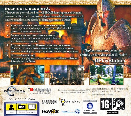 Oblivion:the Elder Scrolls IV