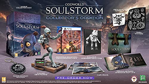 Oddworld Soulstorm [PS4] - Collector Oddition Edition - Pix'N Love Exclusive (100 copies numbered and signed by hand by Lorne Lanning)