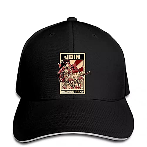 OEWFM Gorra de béisbol Fire Emblem Three Houses Join Hoshido Army Arte artístico Impreso Hombre Snapback Hat Pico Regalo de Gorra de Deportes al Aire Libre