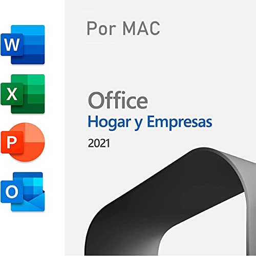 Office Hogar y Estudiantes 2021 Mac Licencia VKQ Key | Clave perpetua en Español | Clave de Activación Original Español | Solo funciona para Mac | Entrega 2h-6h por correo electrónico
