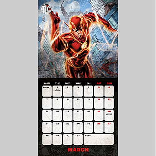 Official DC Comics 2022 Calendar - Month To View Square Wall Calendar (The Official DC Comics Square Wall Calendar)