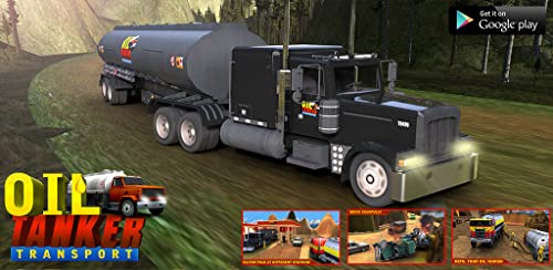 Offroad Oil Tanker Transport Simulator Game - Ultimate Carrier Cargo Fuel Tanker Parking Simulation 3D Games 2020 - Oil Tanker Fun Driving 2020