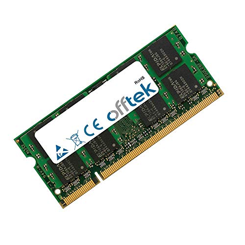 OFFTEK 1GB Memoria RAM de Repuesto para Toshiba Satellite Pro A120-163 (DDR2-6400) Memoria para portátil