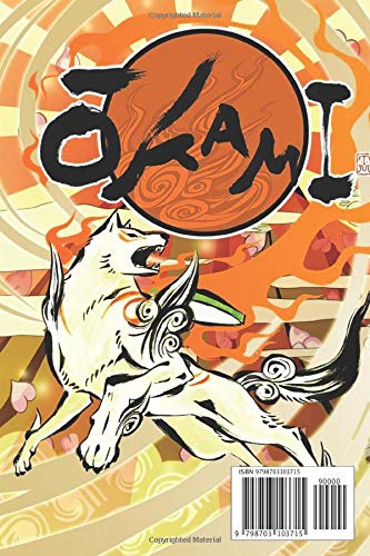 Okami Notebook: (110 Pages, Lined, 6 x 9)