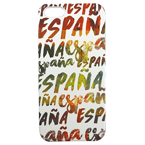 Omenex 682007 - Carcasa rígida para iPhone 5, 5S y 5E, diseño de Bandera de España