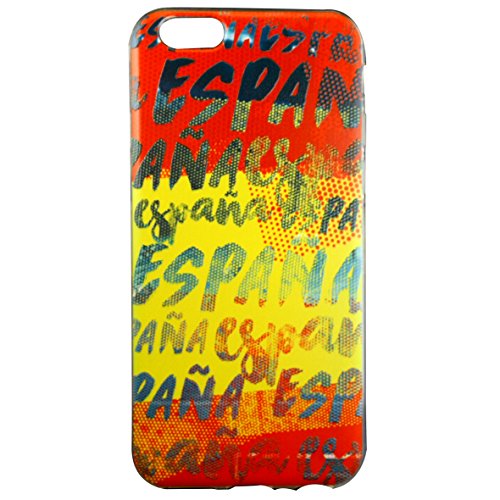 Omenex 682042 - Carcasa de Silicona para iPhone 6/6S, diseño de Bandera de España