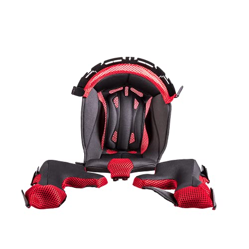 O'NEAL | Recambios para Cascos de Motocross | Motocicletas de Enduro | Forros y Almohadillas para Cascos Moto XXX | Forros y Almohadillas para Cascos Moto XXX | Rojo | Talla M
