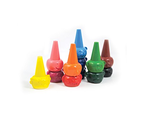 OOLY Party Animals - Juego de 12 ceras para dedos (133-075)