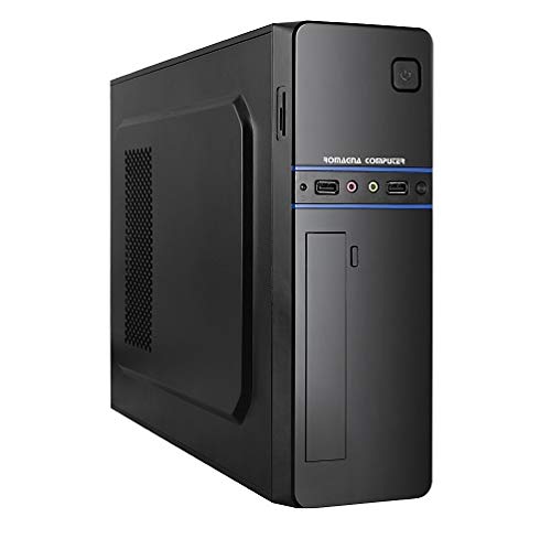 Ordenador fijo Intel Core i7 Quad Core – RAM 16 GB – SSD 240 GB – Caja delgada – Tamaño reducido – Licencia original Microsoft Windows 10 Pro – Grabadora de DVD – Mini PC Desktop